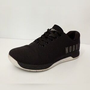 NOBULL Black Athletic Training Shoe with White Midsole
